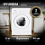 Стиральная машина Hyundai WMA6003 белый