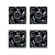 Вентилятор Arctic Cooling ARCTIC S8038-7K вентилятор (4 Pack) арт. ACFAN00292A
