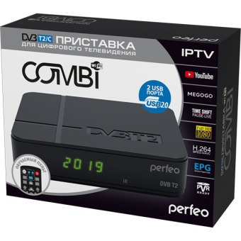 Ресивер PERFEO COMBI DVB-T2/C (PF-A4353)