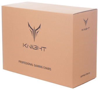 Кресло игровое Knight ARMOR черный ромбик эко.кожа с подголов. крестовина металл