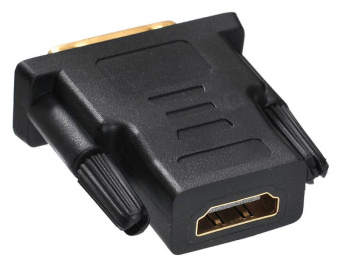 Переходник Buro HDMI-19FDVID-M_ADPT HDMI (f) DVI-D (m) черный