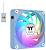 Вентилятор Thermaltake CT140 EX Sync Hydrangea ARGB синий 4-pin 30.7dB Ret (CL-F197-PL14BU-A)