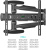 Кронштейн для телевизора Onkron NP47 черный 40"-75" макс.35кг настенный поворот и наклон