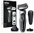 Бритва сетчатая Braun Series 7 71-S4200cs реж.эл.:3 питан.:аккум. черный/серебристый