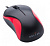 Мышь Oklick 115S for Notebooks black/red Optical 1000 dpi USB