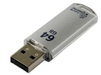 SMARTBUY 64GB V-CUT SILVER USB 3.0