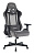 Кресло игровое Zombie VIKING 7 KNIGHT Fabric серый Loft ромбик текстиль/эко.кожа с подголов. крестов. металл