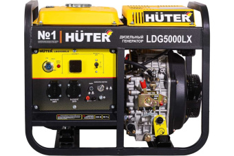 Электрогенератор дизельный Huter LDG 5000LX