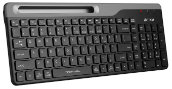 Клавиатура A4Tech Fstyler FBK25 черный/серый USB беспроводная BT/Radio slim Multimedia