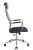 Кресло руководителя Бюрократ KB-9N темно-серый TW-04 TW-12 сетка/ткань с подголов. крестовина металл хром