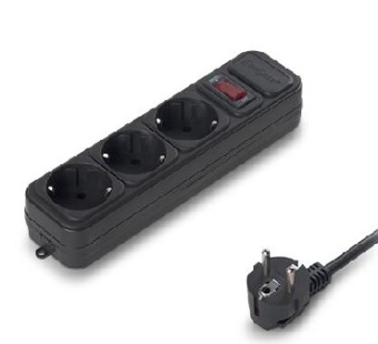 EXEGATE SP-3-5B (3 роз/5M/евровилка) черный