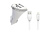 Автомобильное З/У More Choice AC22i 2.4A Apple Lightning белый