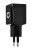 Сетевое зарядное устройство Qumo Energy  Charger 001,1 USB, 1A, черный