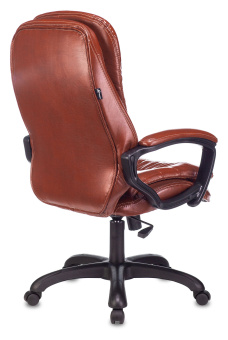 Кресло руководителя Бюрократ T-9950LT коричневый Boroko-37 эко.кожа крестовина пластик