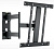 Кронштейн для телевизора Holder LCD-SU4601-B черный 26"-50" макс.35кг настенный поворот