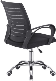 Кресло офисное Defender SOFIA сетчатая ткань черный (64022)