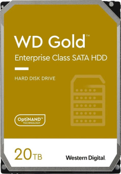 Жесткий диск 20Tb WD SATA-III WD202KRYZ Server Gold 512E (7200rpm) 512Mb 3.5"