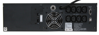 Источник бесперебойного питания Powercom King Pro RM KIN-2200AP LCD 1760Вт 2200ВА черный