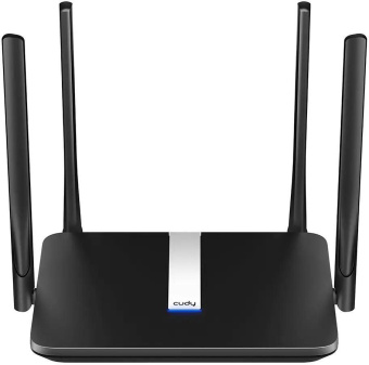 CUDY LT500 AC1200 4 антенны Black