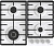 Встраиваемые варочные панели GORENJE GT642AXW