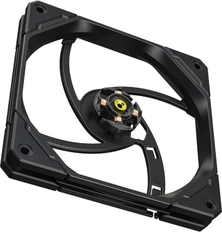 Вентилятор ID-Cooling TF-12015-K 120x120x15mm черный 4-pin 14-35dB 110gr Ret