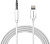MORE CHOICE (4610196409820) UK28i AUX 3.5mm Lightning 8-pin 1м White