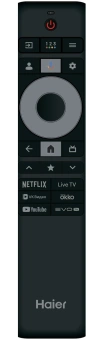 Телевизор HAIER H43K85GUX черный