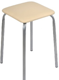 НИКА Табурет "Эконом 3" ТЭ3 /СК слоновая кость