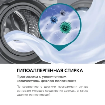 Стиральная машина CENTEK CT-1972 (серый)