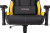 Кресло игровое Zombie VIKING 5 AERO черный/желтый эко.кожа с подголов. крестов. пластик