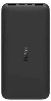 Мобильный аккумулятор Xiaomi Redmi Power Bank PB100LZM 10000mAh 2.4A 2xUSB черный (VXN4305GL)