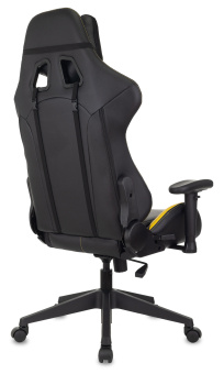 Кресло игровое Zombie VIKING 5 AERO черный/желтый эко.кожа с подголов. крестов. пластик