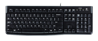 Клавиатура Logitech K120 EER черный USB