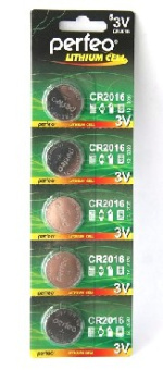 PERFEO CR2016-5BL LITHIUM