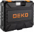 Набор инструментов Deko DKAT121 121 предмет (жесткий кейс)