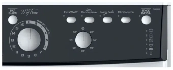 Стиральная машина INDESIT EWSB 5085 BK CIS черный люк