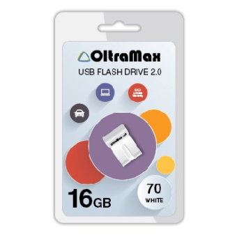 Флеш карта OLTRAMAX OM-16GB-70-белый