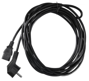 Кабель Buro AN23-1000-5 IEC C13 Евровилка 5м черный
