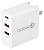 REXANT (18-2214) Сетевое зарядное устройство для iPhone/iPad REXANT 2xUSB+USB Type-С, переходник + адаптер, 48W белое