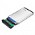 GEMBIRD EE2-U3S-2-S внешний корпус 2.5" , серебро, USB 3.0, SATA, металл (13142)