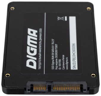 Накопитель SSD Digma SATA III 1Tb DGSR2001TS93T Run S9 2.5"