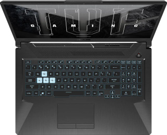 Ноутбук 17.3" Asus TUF Gaming A17 FA706NFR-HX007 черный R7-7435HS 16Gb/512Gb GeForce RTX2050 noOS (90NR0JW5-M00080)