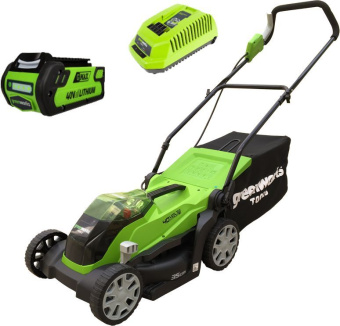 Газонокосилка роторная Greenworks G40LM35K2 (2501907UA)