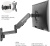 Кронштейн для телевизора Onkron G150 черный 13"-34" макс.8кг настенный поворот и наклон верт.перемещ.