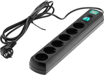 Сетевой фильтр Most RG 6 роз. 3м черный