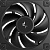 Вентилятор Deepcool FD12 120х120x25 черный 4-pin 27.6дБ (R-FD12-BKNPN1-G) Ret