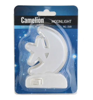 CAMELION NL-248 (LED ночник с выкл, 220В)