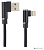 PERFEO (I4315) USB A вилка - Lightning вилка, 2.4A, угловой, черн., длина 1 м., Light Premium