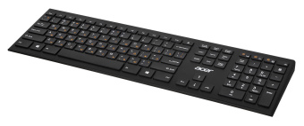 Клавиатура Acer OKR010 черный USB беспроводная slim Multimedia