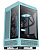 Корпус Thermaltake The Tower 100 Turquoise бирюзовый без БП miniITX 1x120mm 3x140mm 2xUSB3.0 audio bott PSU